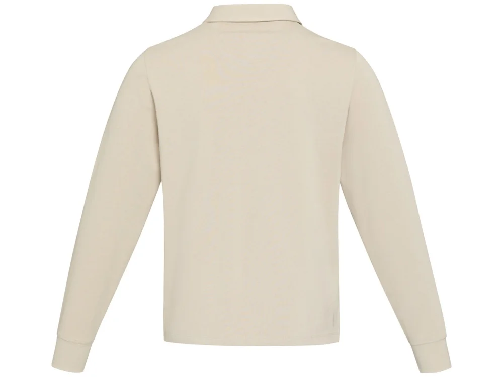 Толстовка-поло Clyde унисекс бежевый L - фото 3