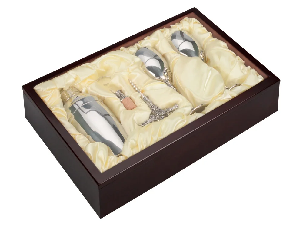 Набор для коктейлей Эксклюзив серебристый 500 мл 2 х 200 - фото 3