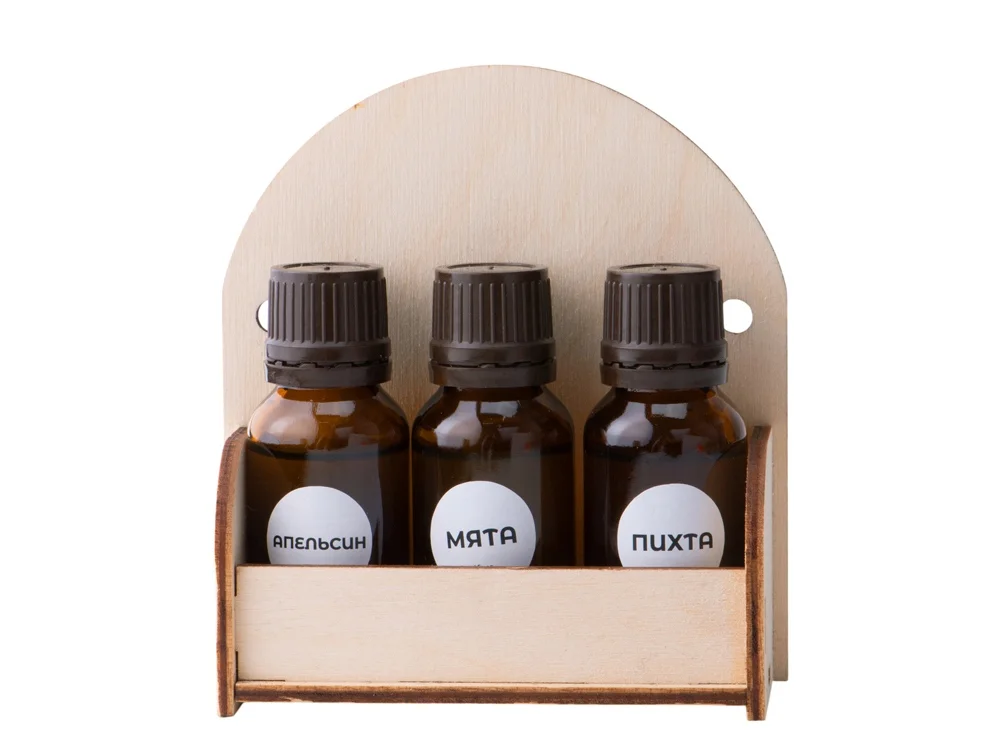 Подарочный набор для бани и сауны Healing серый - фото 17