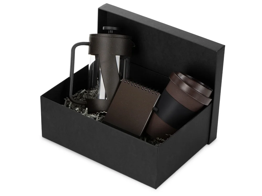 Подарочный набор BeanBox коричневый черный - фото 2