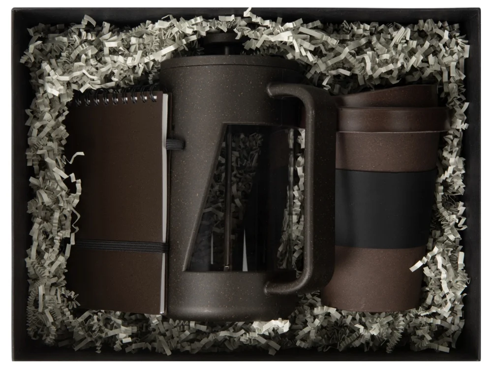 Подарочный набор BeanBox коричневый черный - фото 3