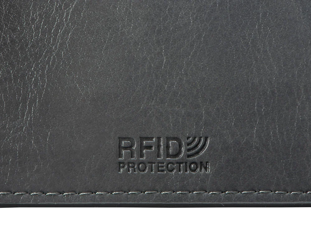 Картхолдер для 6 карт с RFID-защитой Fabrizio серый - фото 7