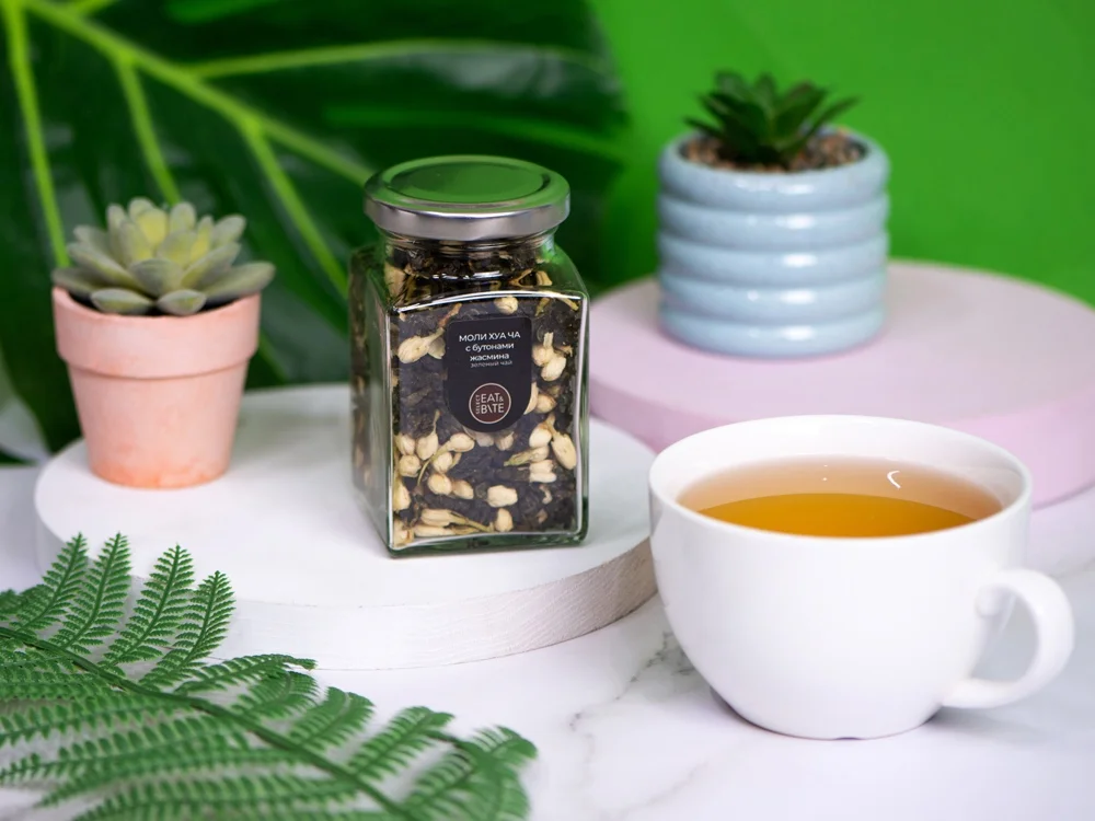 Чай зеленый Моли Хуа с бутонами жасмина серия Bouquet - фото 5
