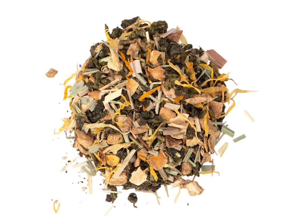 Чай зеленый с медом имбирем и лимоном серия Essence - фото 6