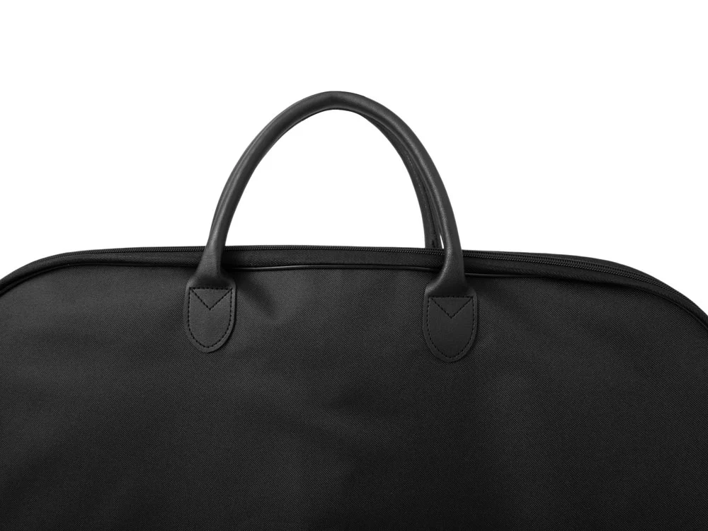 Портплед с ручками из экокожи Ashley черный - фото 2