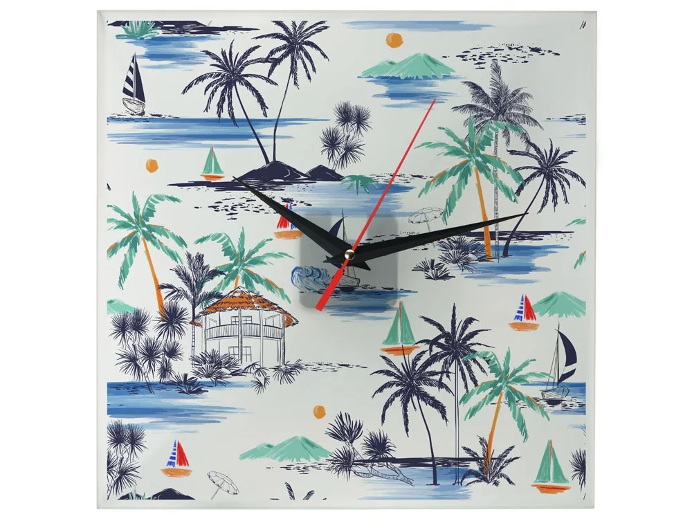 Часы настенные стеклянные «Nile» - фото 2