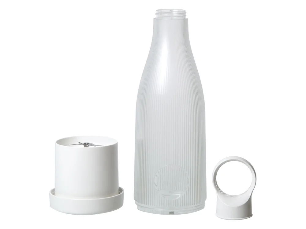 Портативный блендер Smoothie белый 450 мл - фото 2