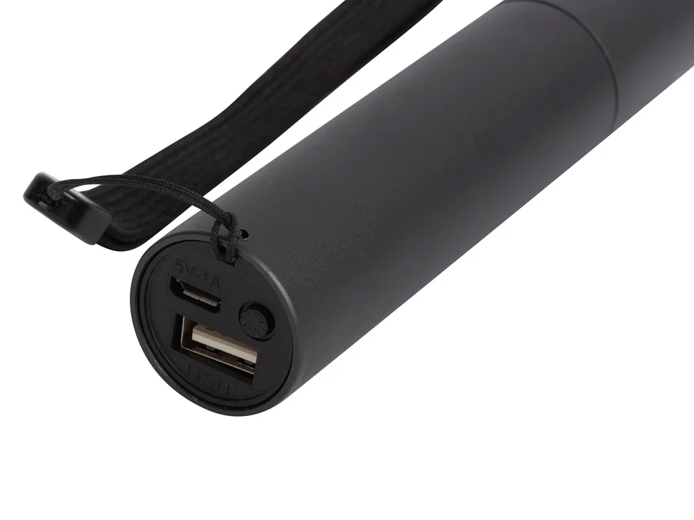 Фонарь с регулируемым фокусом Nomad 2200 mAh металл темно-стальной - фото 3