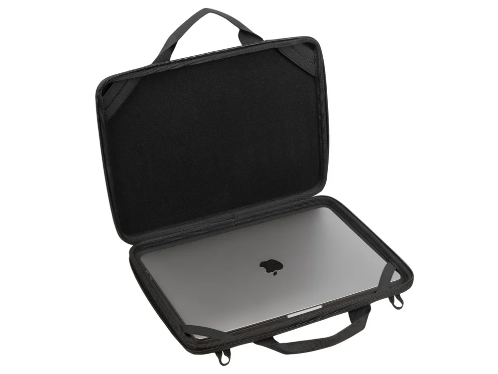 Жесткий чехол для Chromebook 11.6-12.4/MacBook 13-14 черный - фото 13