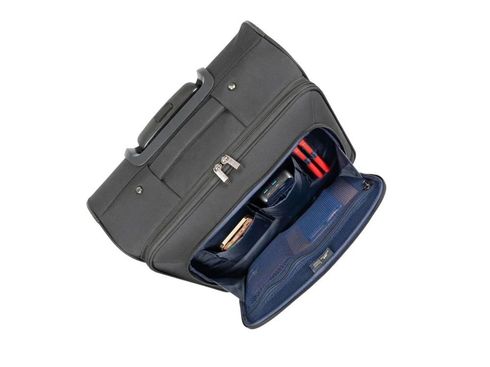 ECO бизнес кейс на колесах 20 из переработанного пластика черный - фото 11