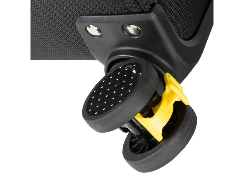 ECO бизнес кейс на колесах 20 из переработанного пластика черный - фото 6