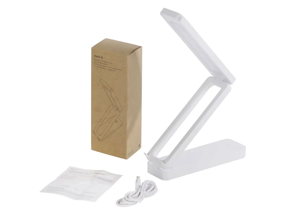 Складывающая настольная лампа с подставкой для телефона «Stack N», 3 Вт - фото 16