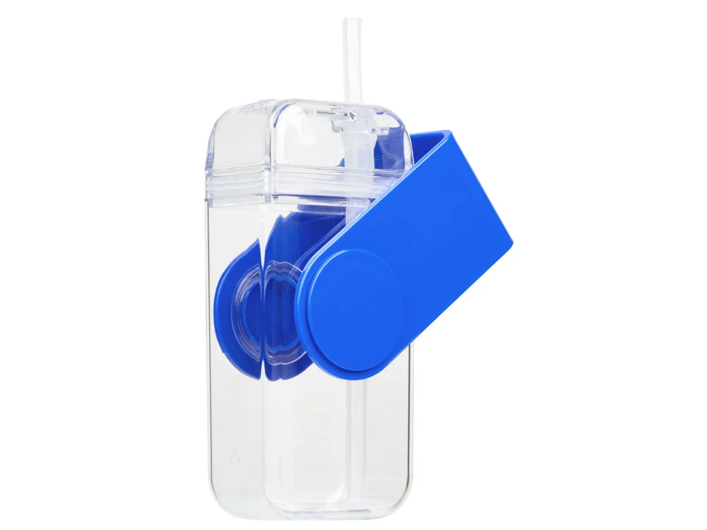 Бутылка для воды JUICY DRINK BOX 290 мл синий - фото 2
