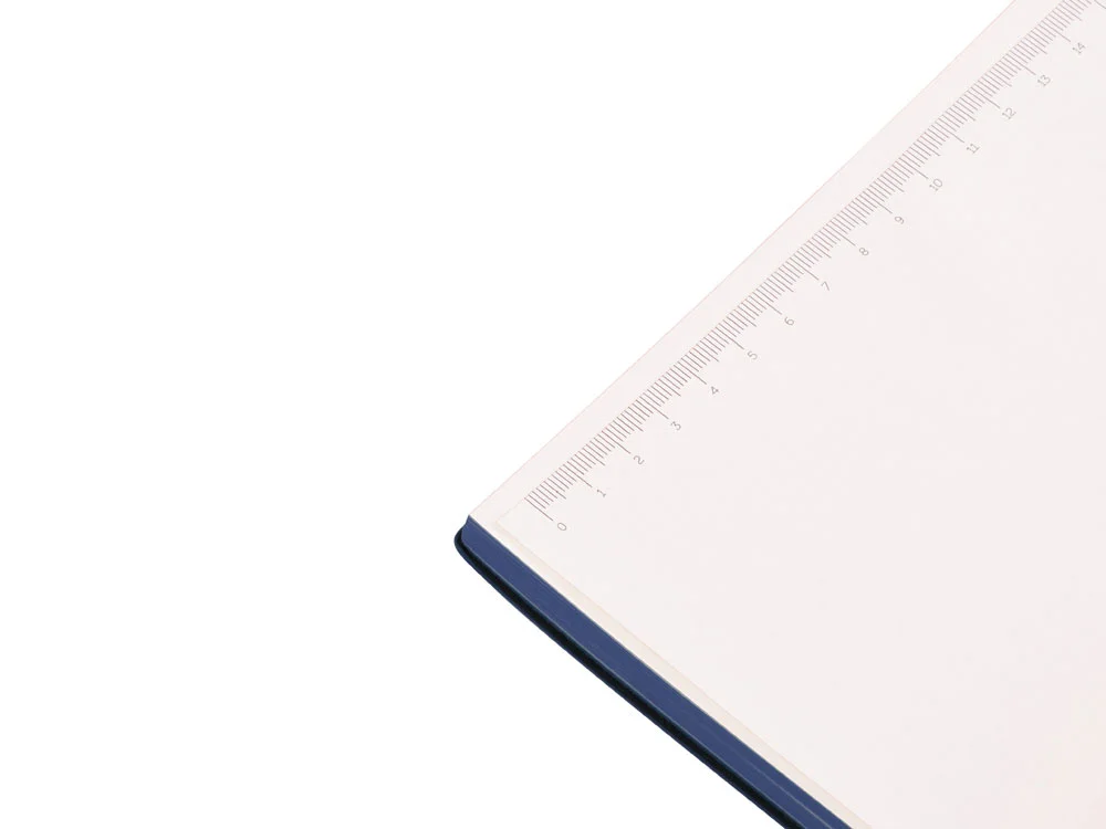 Бизнес-блокнот А5 C1 soft-touch темно-синий - фото 5