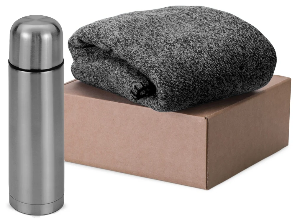 Подарочный набор Calmy с термосом и пледом - фото 2