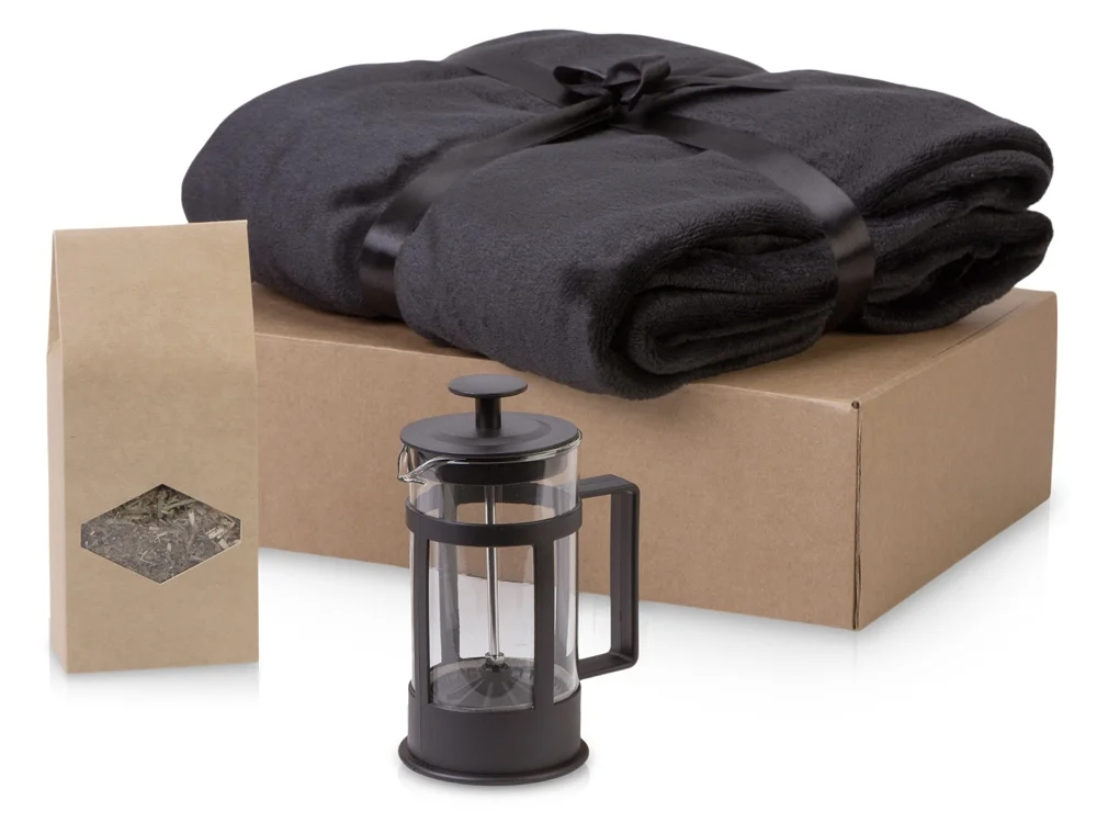 Подарочный набор Tea time с пледом - фото 2