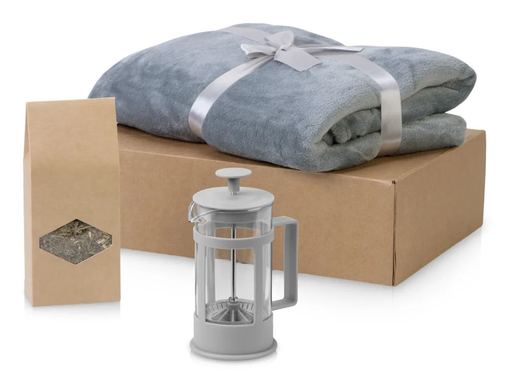 Подарочный набор Tea time с пледом - фото 3