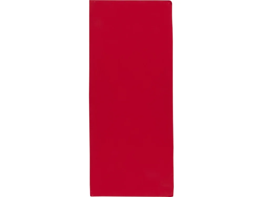Полотенце спортивное «Lucas» из переработанного полиэстера, 30х80 см, красный, S - фото 3