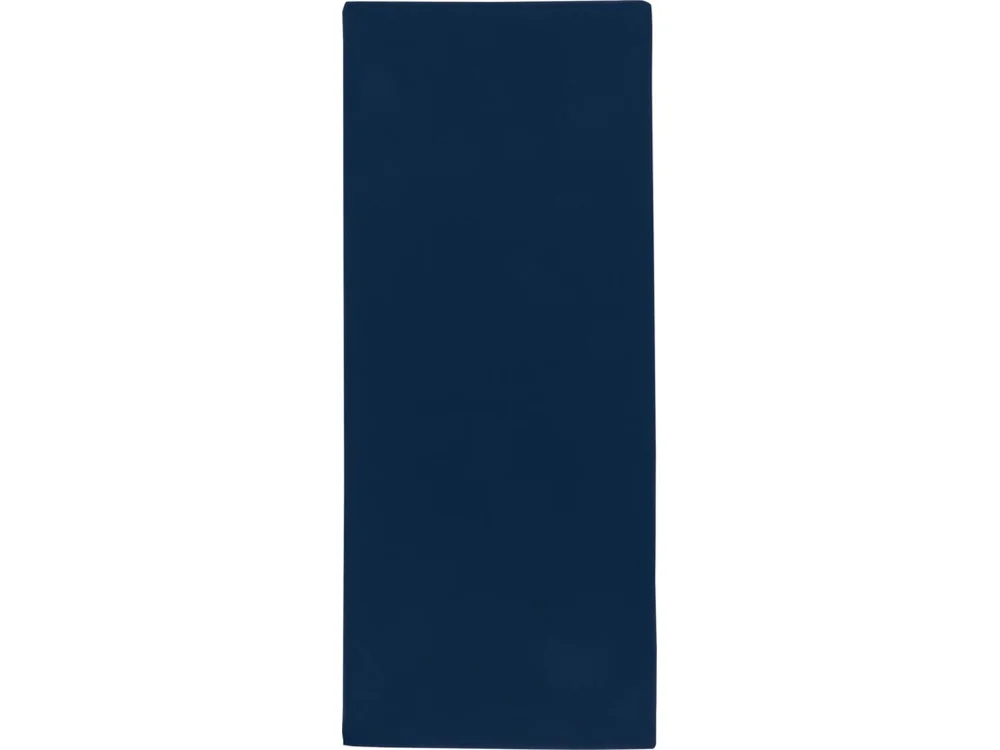 Полотенце спортивное «Lucas» из переработанного полиэстера, 30х80 см, синий нэйви, S - фото 2