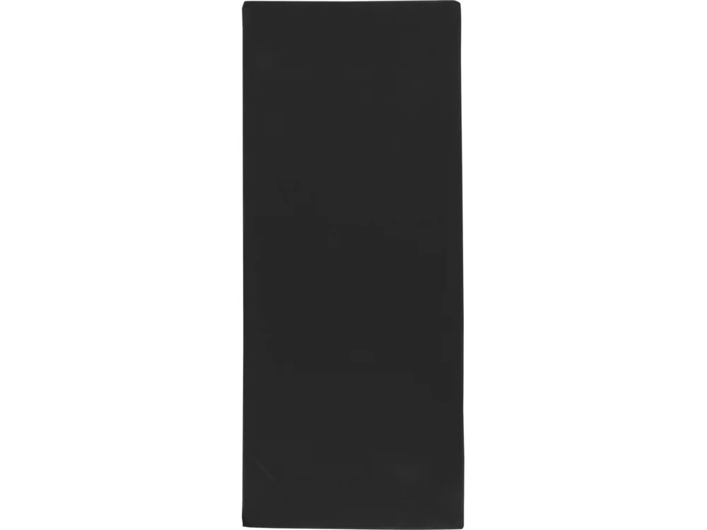 Полотенце спортивное «Lucas» из переработанного полиэстера, 30х80 см, черный, S - фото 2