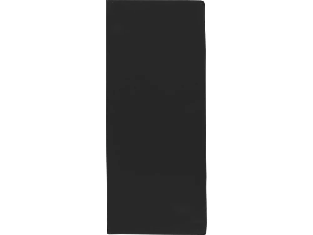 Полотенце спортивное «Lucas» из переработанного полиэстера, 30х80 см, черный, S - фото 3