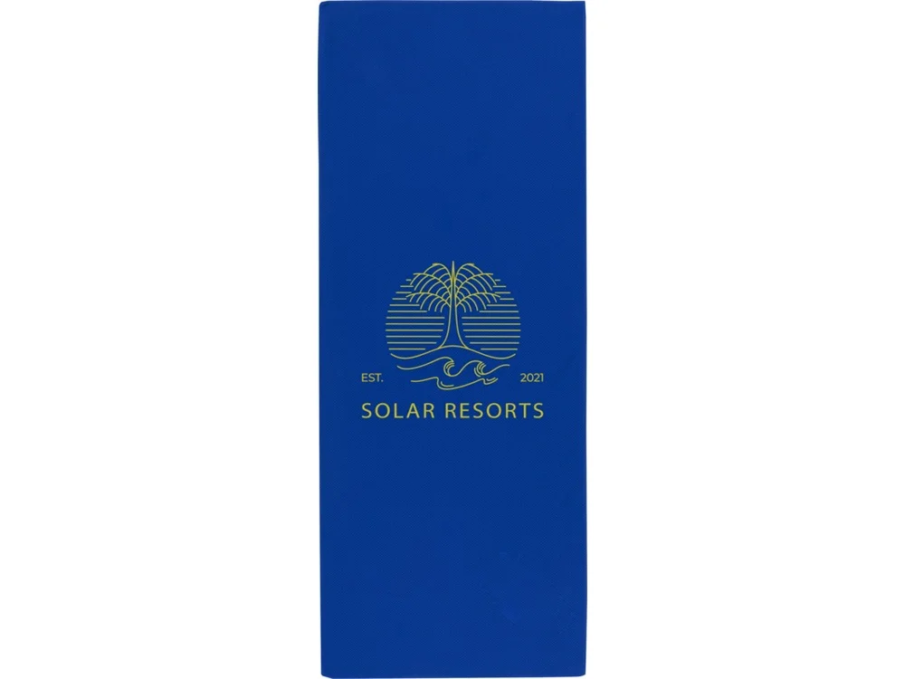 Полотенце спортивное «Althea», 30х80 см, ярко-синий, S - фото 4