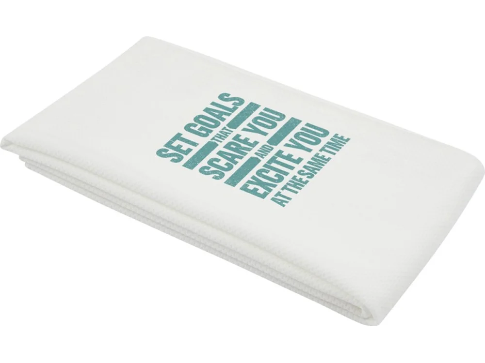 Полотенце спортивное «Althea», 50х100 см, белый, M - фото 4