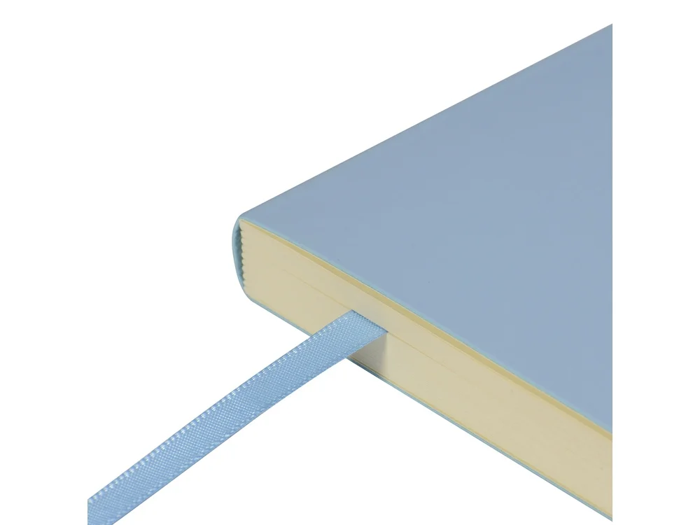Скетчбук B5 Sketch & Art 100 г/м2 soft-touch голубой - фото 3