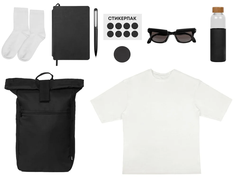 Welcome pack Welcome Aboard! черный M-L 550 мл - фото 3
