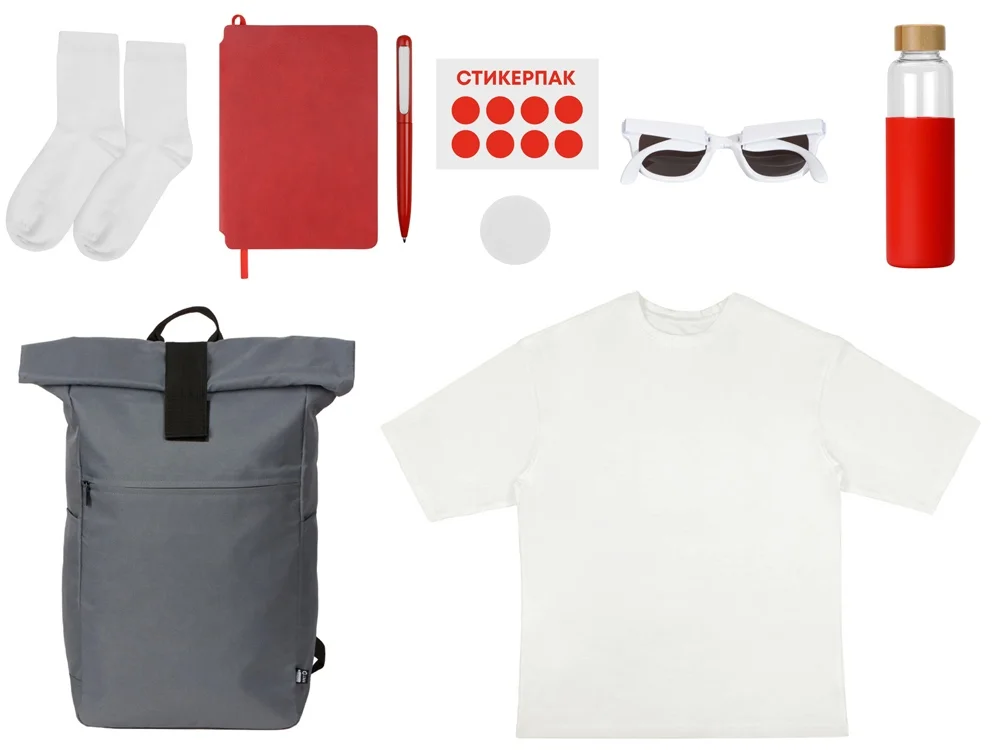 Welcome pack «Welcome Aboard!», красный, XS-S, 550 мл - фото 3