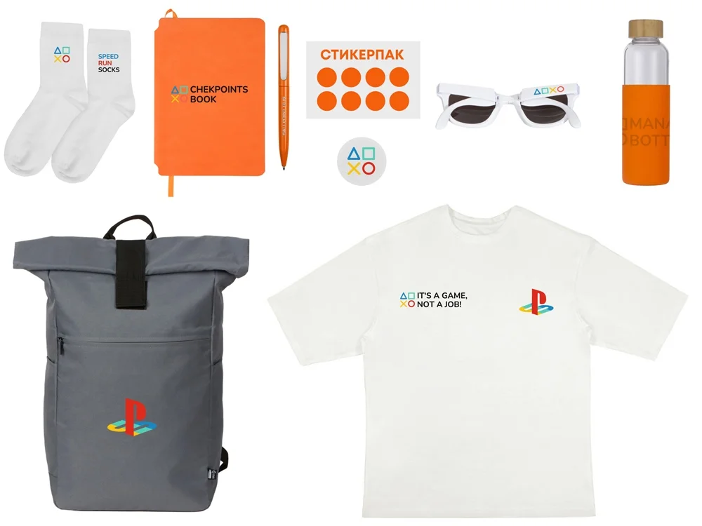 Welcome pack Welcome Aboard! оранжевый 550 мл - фото 1