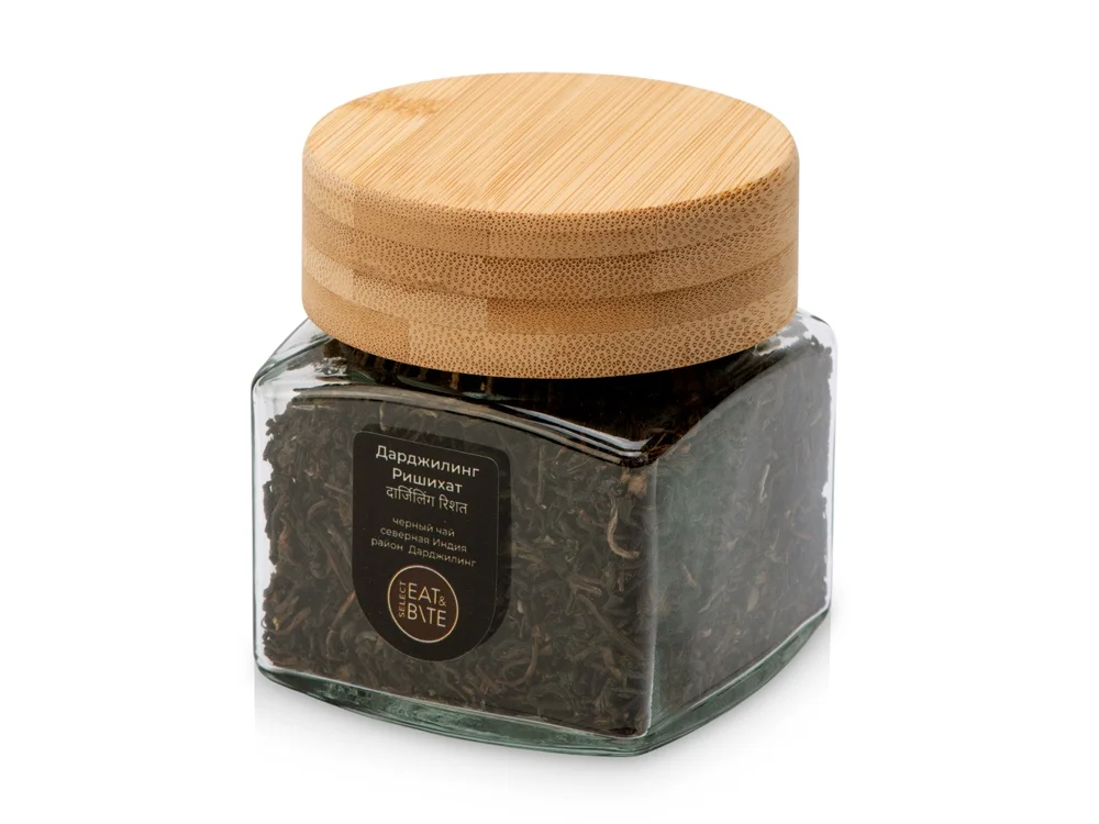 Подарочный набор для кухни с френчпрессом, стаканом и чаем, коричневый, 350 мл - фото 2