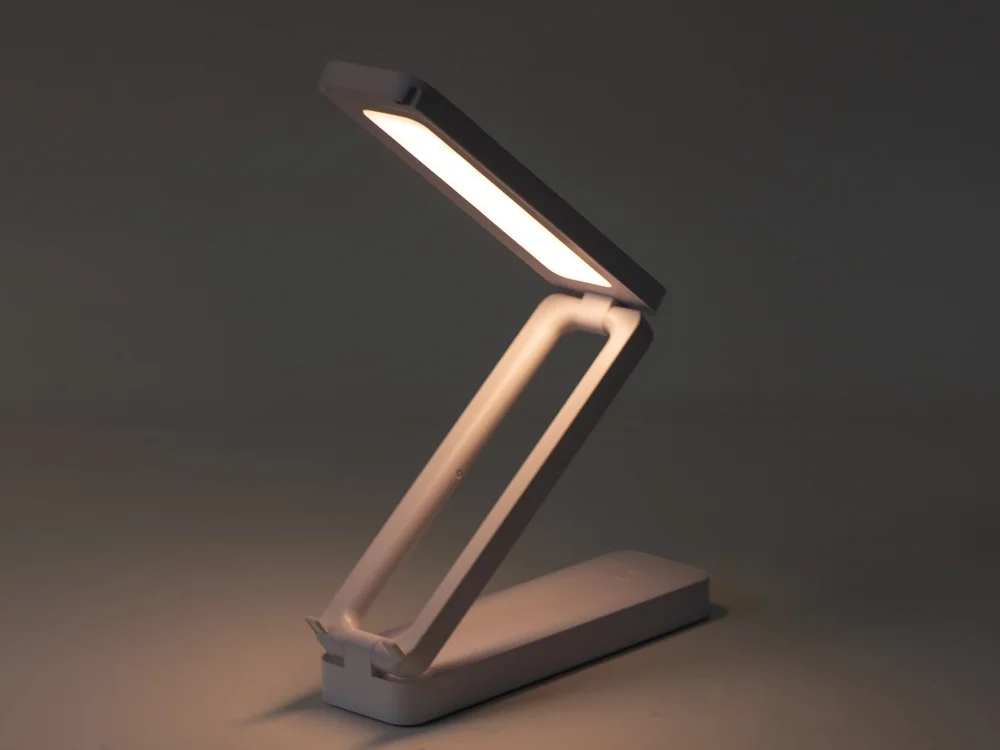 Складывающаяся настольная лампа с беспроводной зарядкой Lightfold 10 Вт белый - фото 4