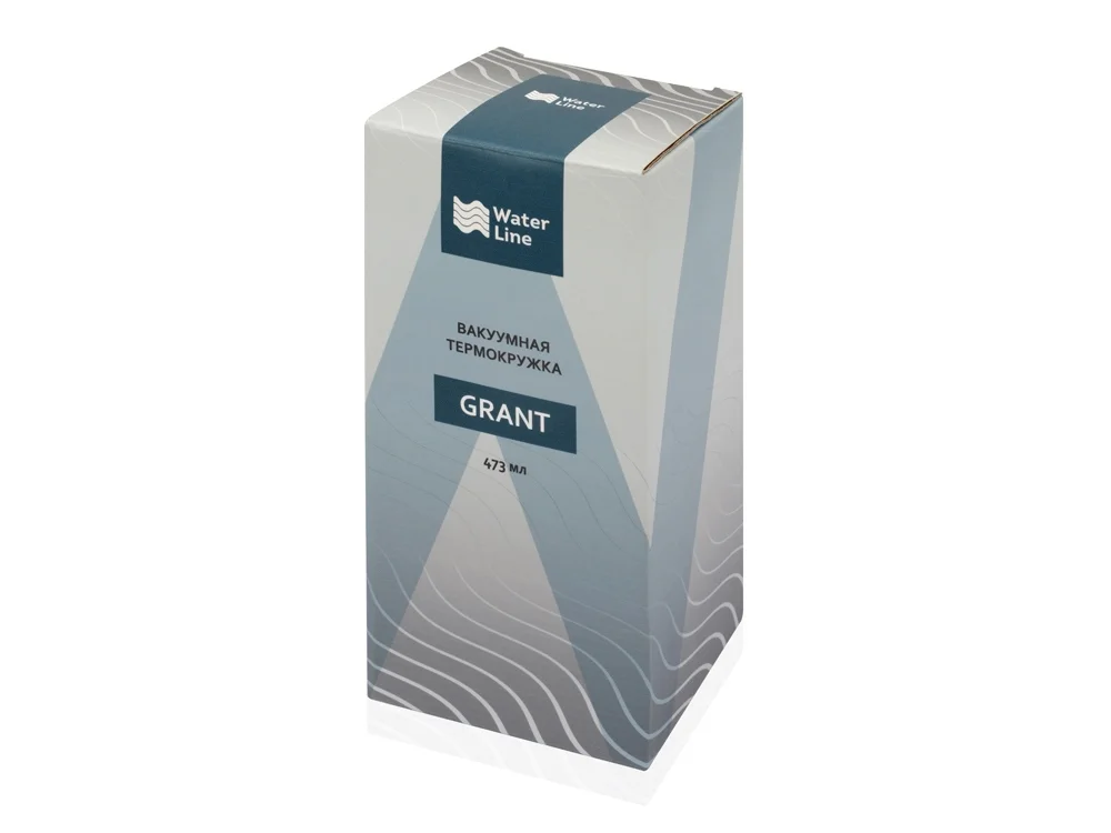 Вакуумная термокружка Grant soft-touch тубус черный 473 мл - фото 9