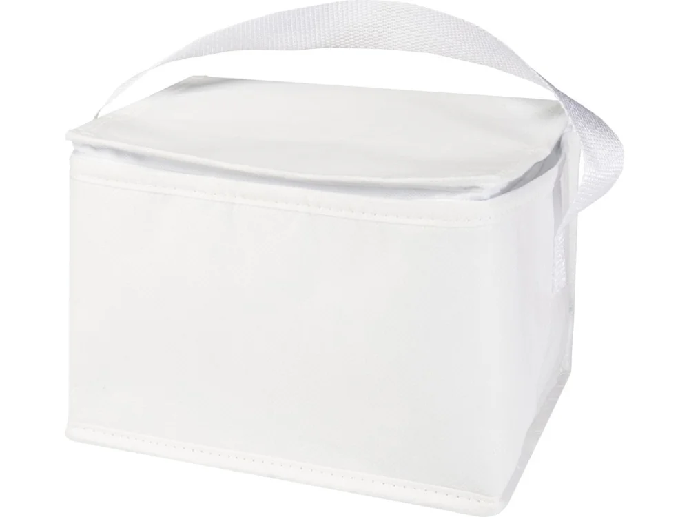 Сумка-холодильник Spectrum из переработанного нетканого материала белый - фото 4