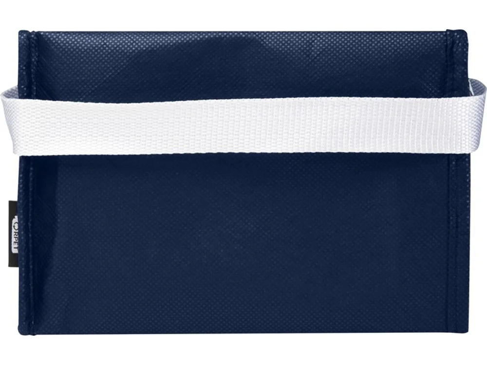 Сумка-холодильник Spectrum из переработанного нетканого материала синий нэйви - фото 3