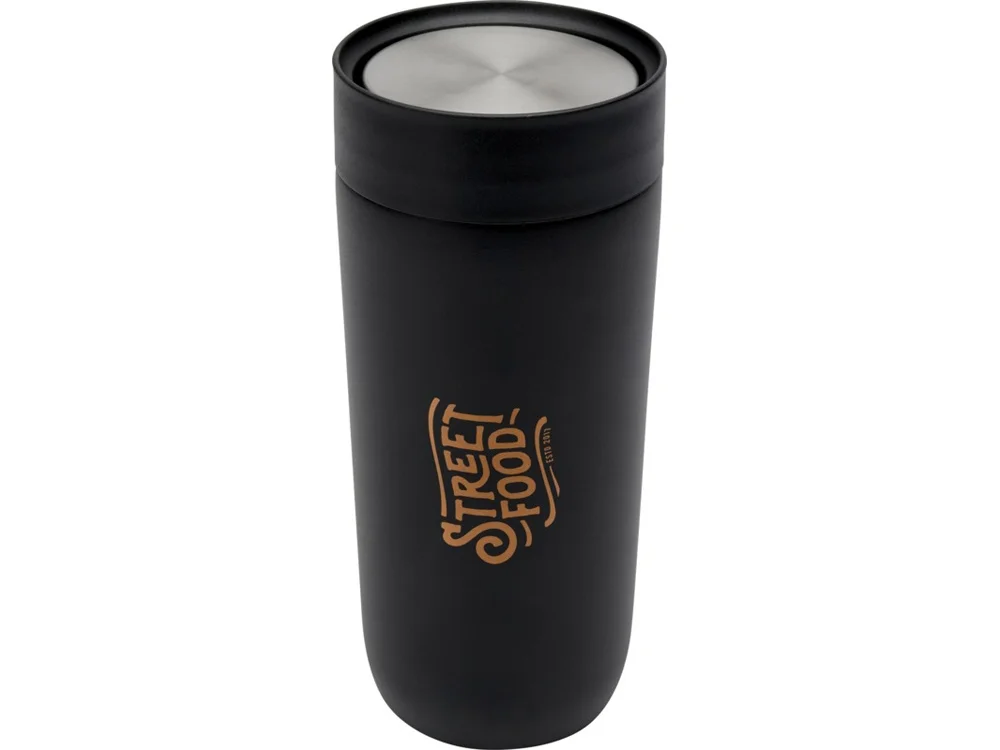 Кружка Camden из нержавеющей стали сплошной черный 350 мл - фото 5