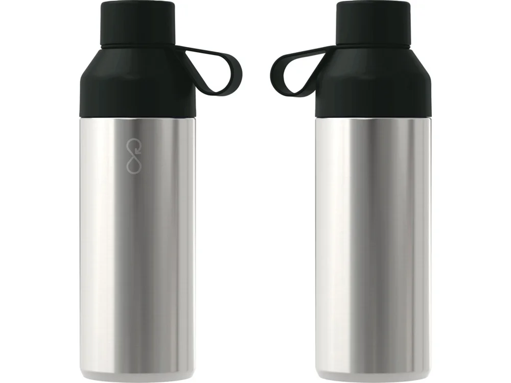 Бутылка для воды Ocean Bottle Lite сплошной черный 620 мл - фото 3