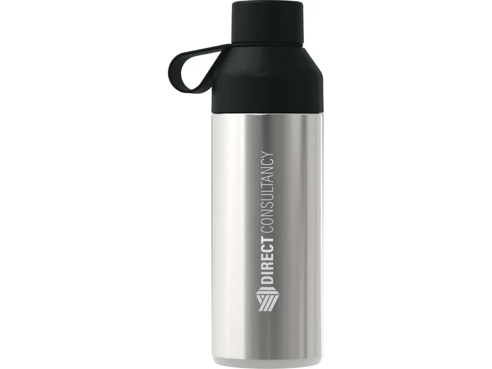 Бутылка для воды Ocean Bottle Lite сплошной черный 620 мл - фото 6