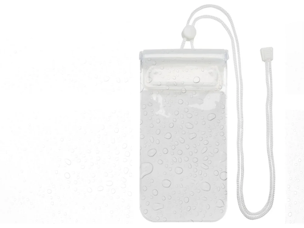 Водонепроницаемый чехол для телефона Dombay L белый - фото 4