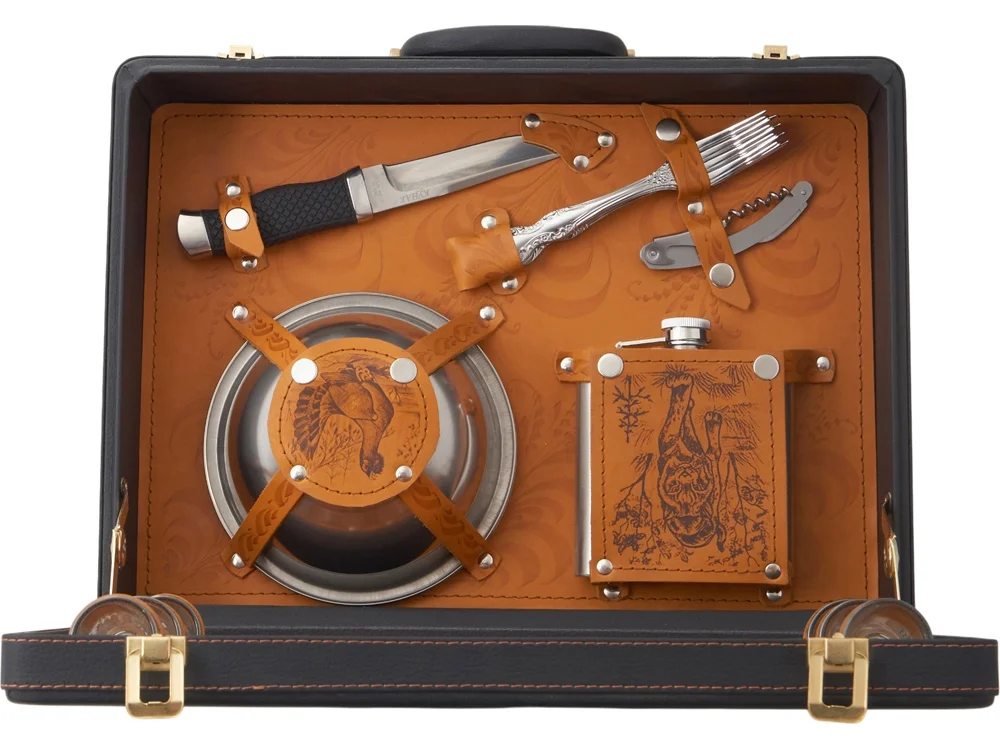 Подарочный набор темно-коричневый - фото 11