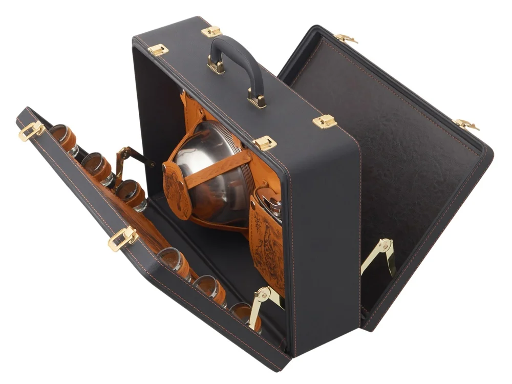 Подарочный набор темно-коричневый - фото 12