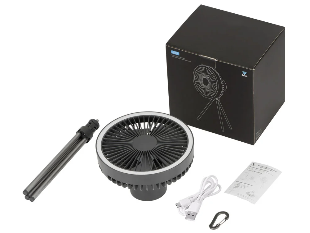 Мультифункциональный вентилятор Jon темно-серый - фото 12