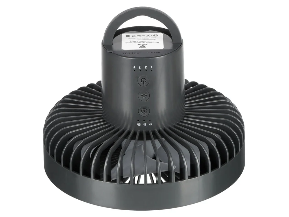 Мультифункциональный вентилятор Jon темно-серый - фото 7