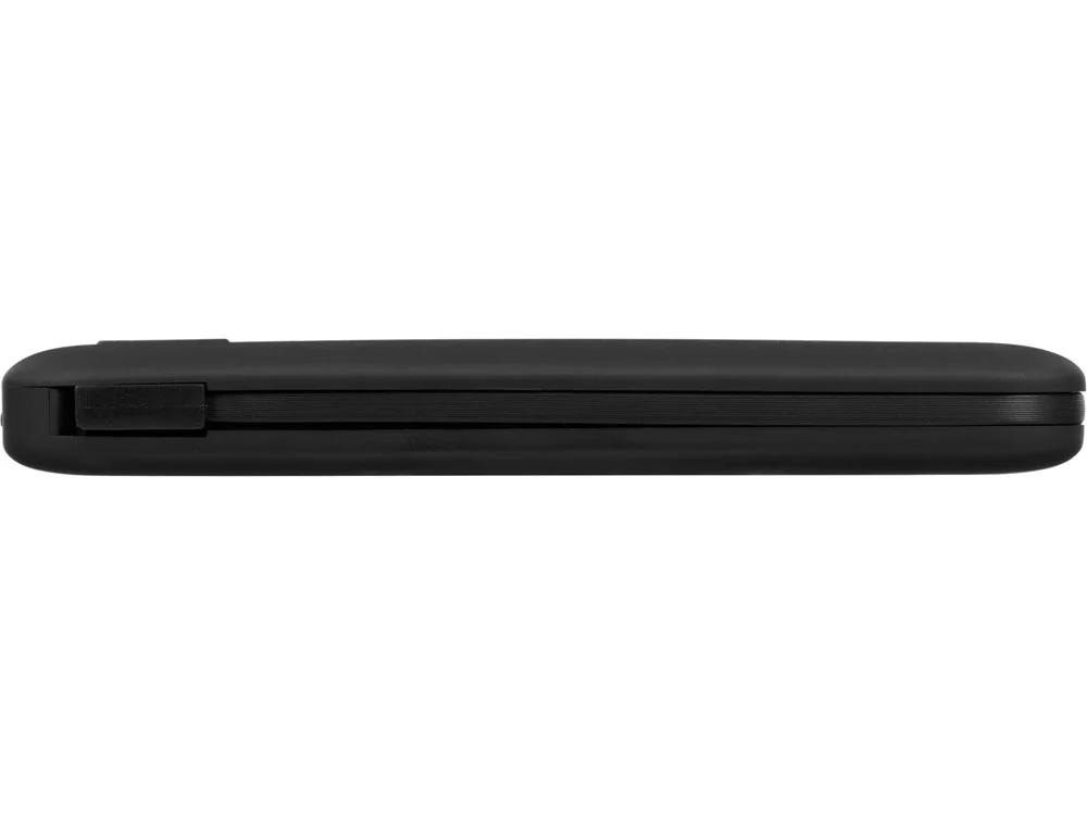 Внешний аккумулятор с подсветкой лого Astro soft-touch 10000 mAh черный - фото 8