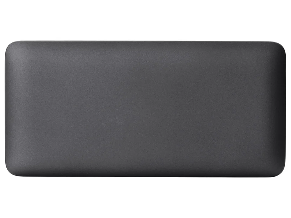 Внешний аккумулятор Mild металлик soft-touch 10 000 mAh серый - фото 4