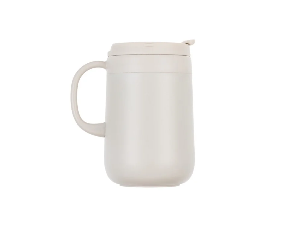 Термокружка THERMOcafe TCCM-460SY 460 мл бежевый - фото 2