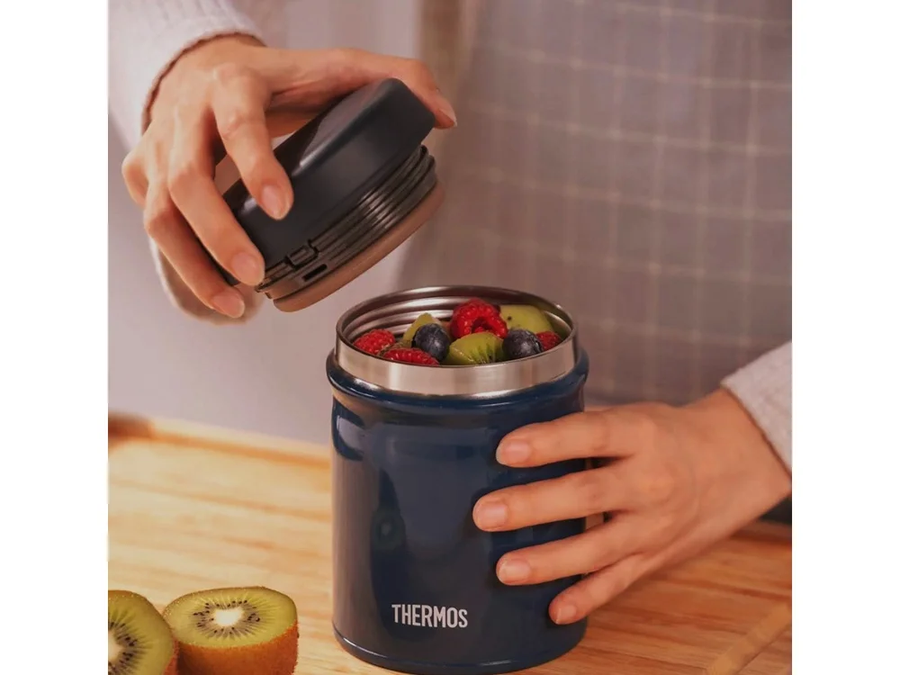 Термос JEB-500 500 мл синий - фото 3