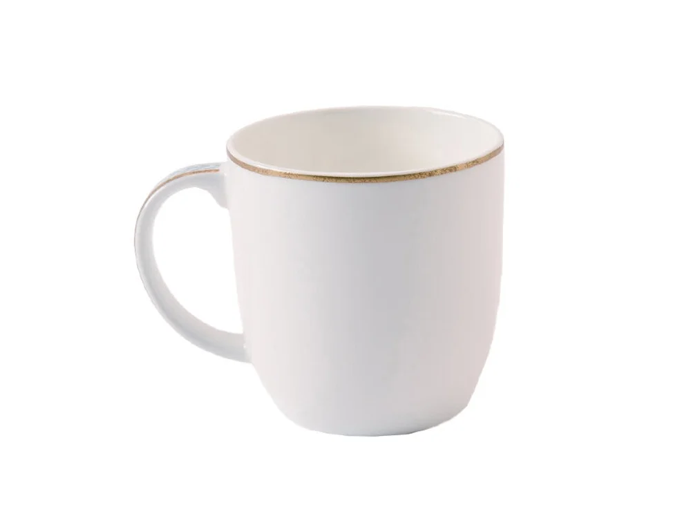 Кружка CUP 2 WHT белый 350 мл - фото 2