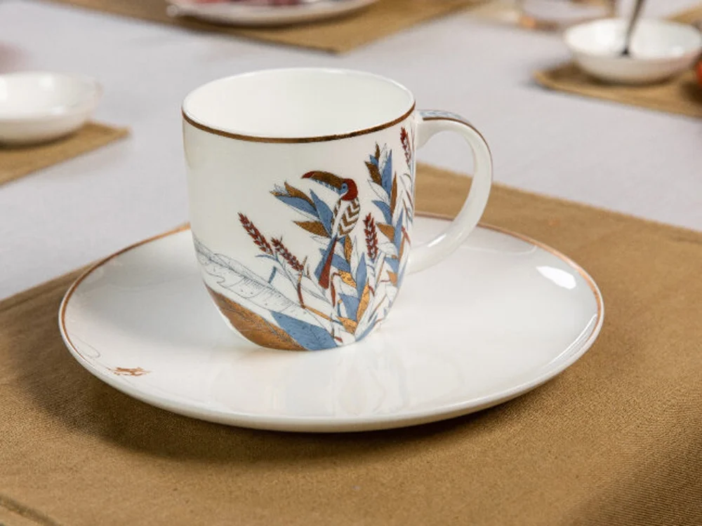 Кружка CUP 2 WHT белый 350 мл - фото 5